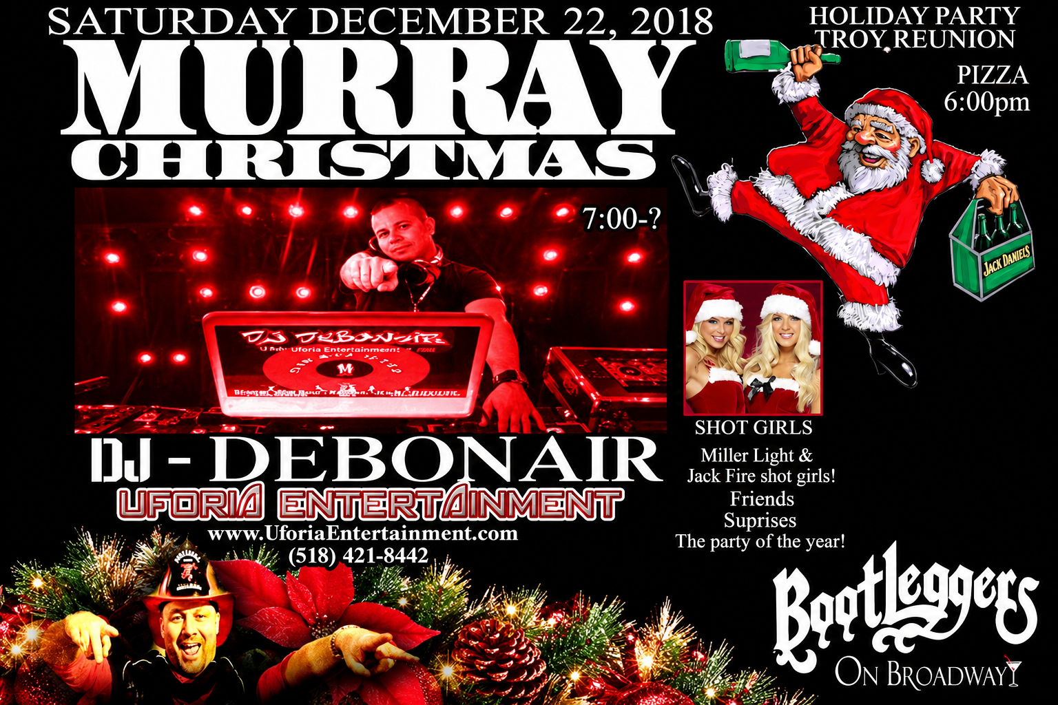 The 15th Annual Murray Christmas — December 22, 2018 | Uforia Entertainment & DJ Debonair